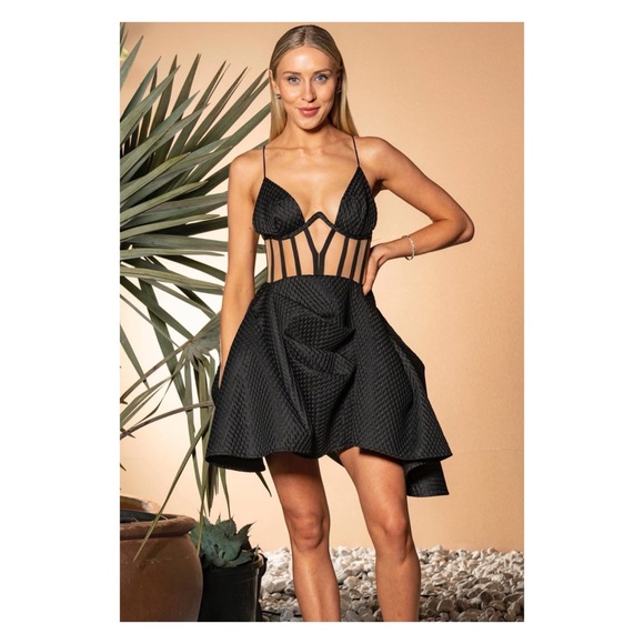 Elegant Black Dress - Picture 3 of 15